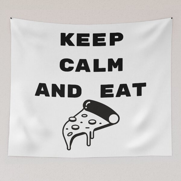 Item preview, Keep Calm And Eat Pizza designed and sold by SenGift.