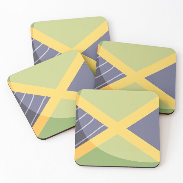 Item preview, Jamaica Flag Country Isolated Icon designed and sold by MIDDLX.
