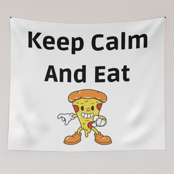 Item preview, Keep Calm And Eat Pizza designed and sold by SenGift.