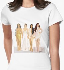 Stepping up the game with class - LM Women's Fitted T-Shirt