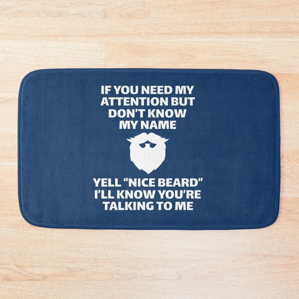 Item preview, Beard Bearded Funny Sayings Humour designed and sold by CuteDesigns1.