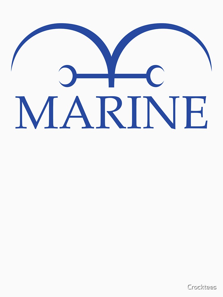"Marine White Flag" T-shirt for Sale by Crocktees | Redbubble | luffy t