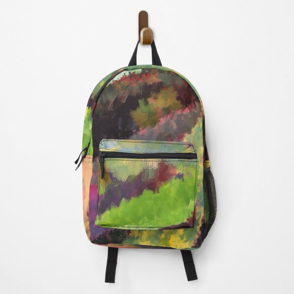 Item preview, Purple, Green and Yellow Leaves Digital Oil Photo Art designed and sold by MoonieStudio.