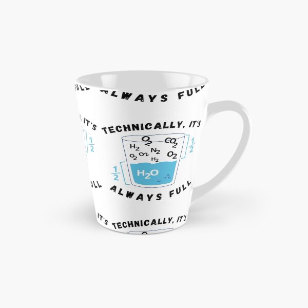 Item preview, Science is Optimistic. Technically It's Alway Full designed and sold by ronaldsonou.