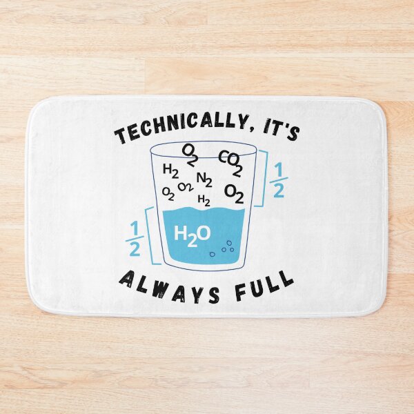 Item preview, Science is Optimistic. Technically It's Alway Full designed and sold by ronaldsonou.
