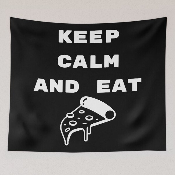 Item preview, Keep Calm And Eat Pizza designed and sold by SenGift.