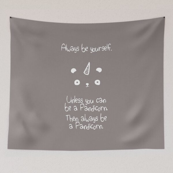 Item preview, Be A Pandicorn Be Yourself - White Logo Design designed and sold by 108dragons.