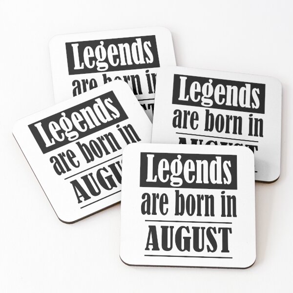 Item preview, Awsome Legends Are Born In August Classic T-Shirt designed and sold by SE-design-.