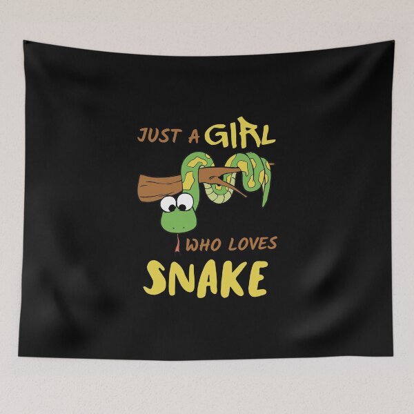 Item preview, Just a girl who loves snake  designed and sold by sssweetness.