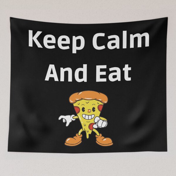 Item preview, Keep Calm And Eat Pizza designed and sold by SenGift.