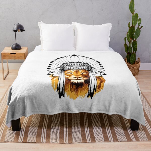 Item preview, Lion Native American King designed and sold by Colandia.