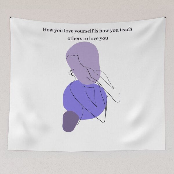 Item preview, Self-love inspirational quote and artwork designed and sold by plamidp.