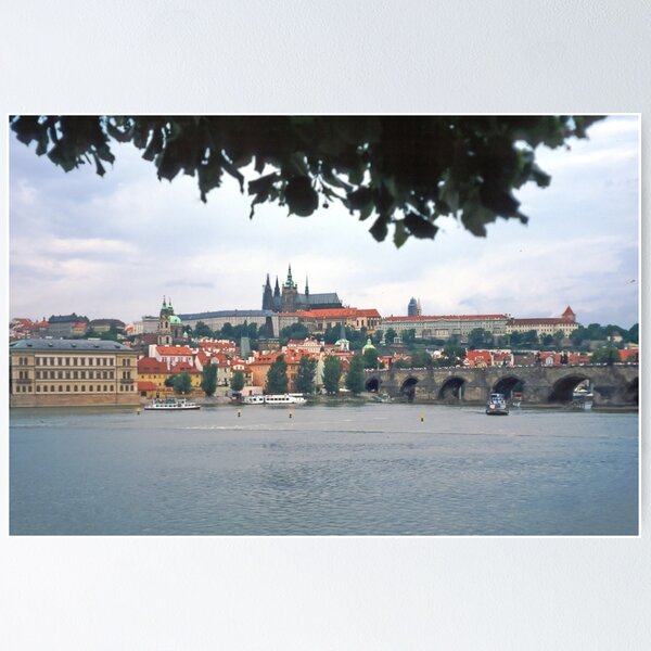 Item preview, View across the river towards the Castle, Prague designed and sold by Priscilla Turner.
