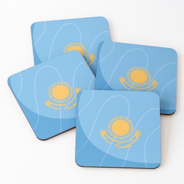 Item preview, Kazakhstan Flag Country Isolated Icon designed and sold by MIDDLX.