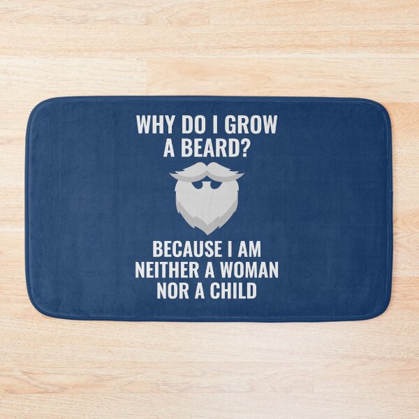 Item preview, Beard Bearded Funny Sayings Humour designed and sold by CuteDesigns1.
