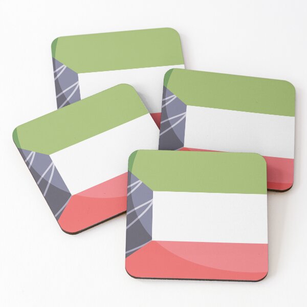 Item preview, Kuwait Flag Country Isolated Icon designed and sold by MIDDLX.