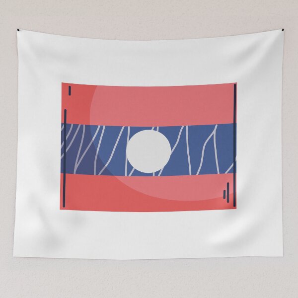 Item preview, Laos Flag Country Isolated Icon designed and sold by MIDDLX.