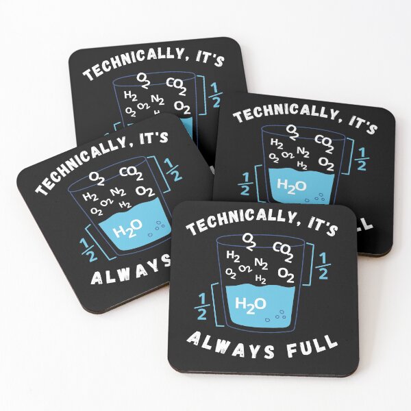 Item preview, Science is Optimistic. Technically It's Alway Full designed and sold by ronaldsonou.