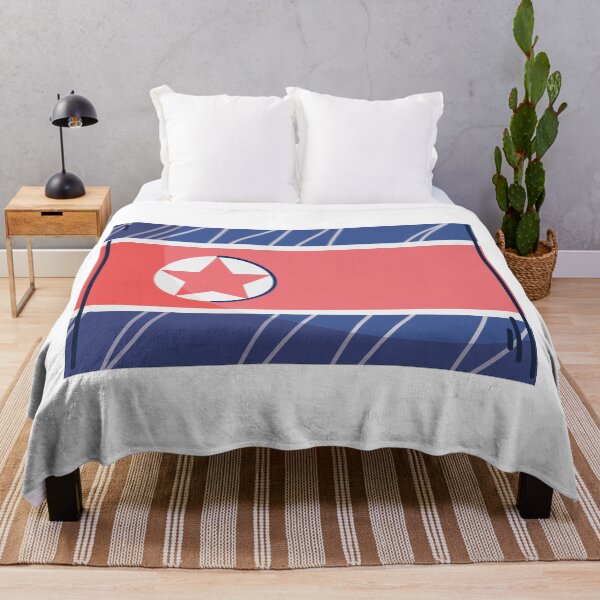 Item preview, North Korea Flag Country Isolated Icon designed and sold by MIDDLX.
