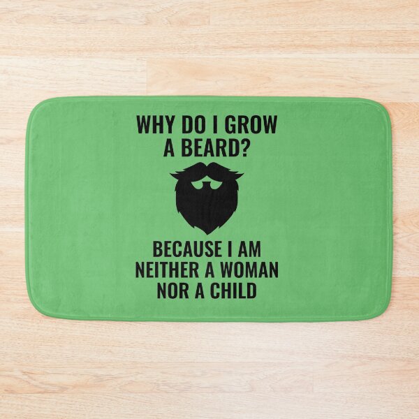 Item preview, Beard Bearded Funny Sayings Humour designed and sold by CuteDesigns1.