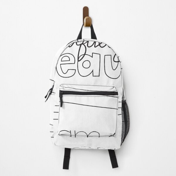Item preview, Uniquely Beautiful Black Outline Text Art designed and sold by lineartdesigns.