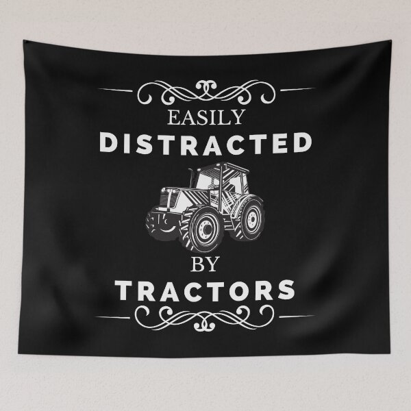 Item preview, Easily Distracted By Tractors Vintage designed and sold by healthybrains.