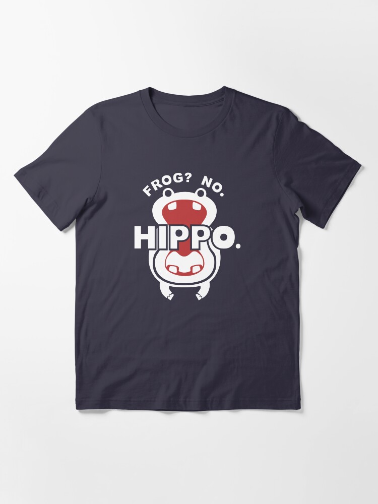 frog no hippo shirt