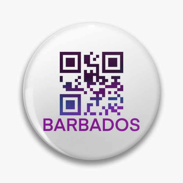 Item preview, Barbados QR designed and sold by eden1472.