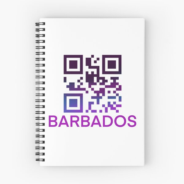 Item preview, Barbados QR designed and sold by eden1472.