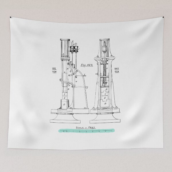 Item preview, Technical drawing of a device 2 designed and sold by thatsit-itslit.