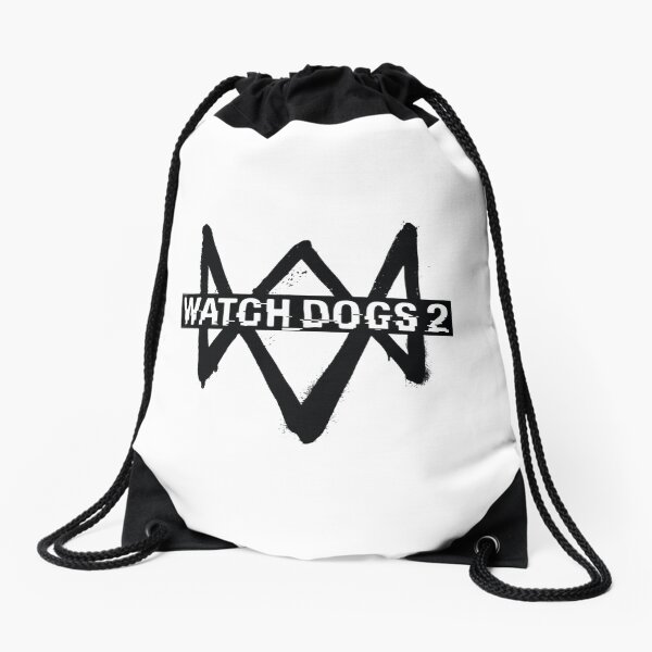 Watch Dogs 2 Logo Drawstring Bag