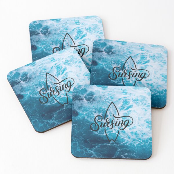 Item preview, Beautiful Blue Ocean Surfing designed and sold by DAFIN.