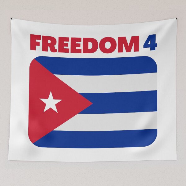 Item preview, freedom for cuba designed and sold by InsaneCorner.