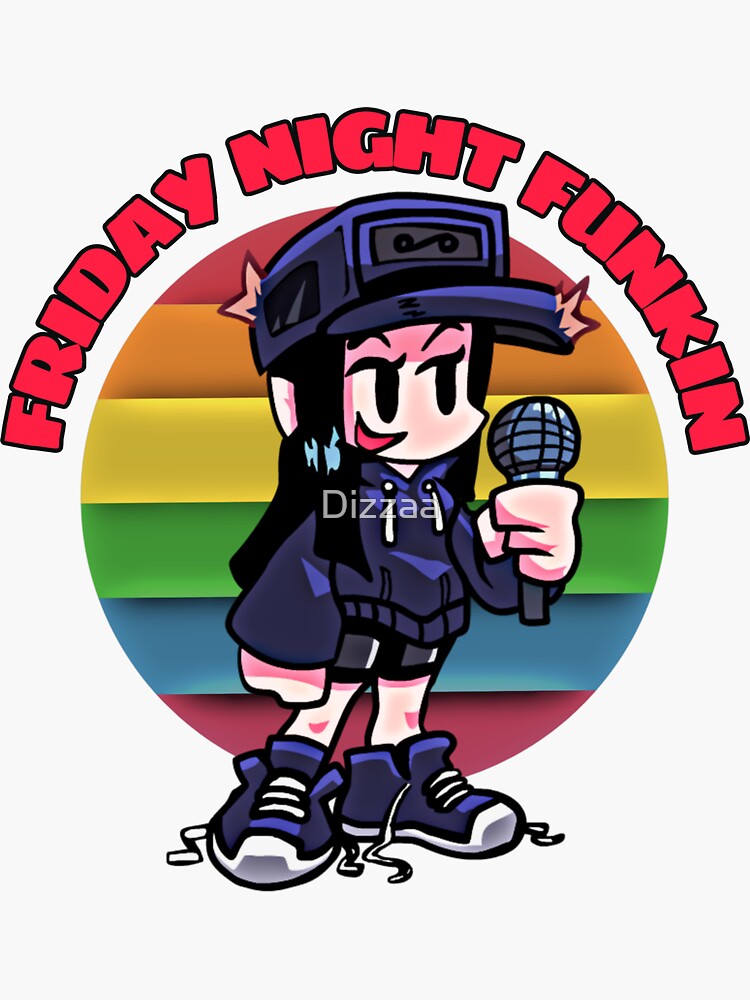 Friday Night Funkin sky best character fnf' Sticker
