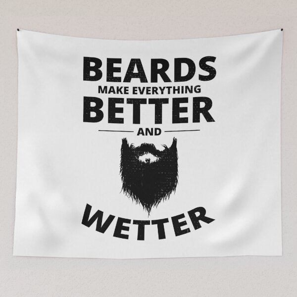 Item preview, Beard Bearded Funny Sayings Humour designed and sold by CuteDesigns1.