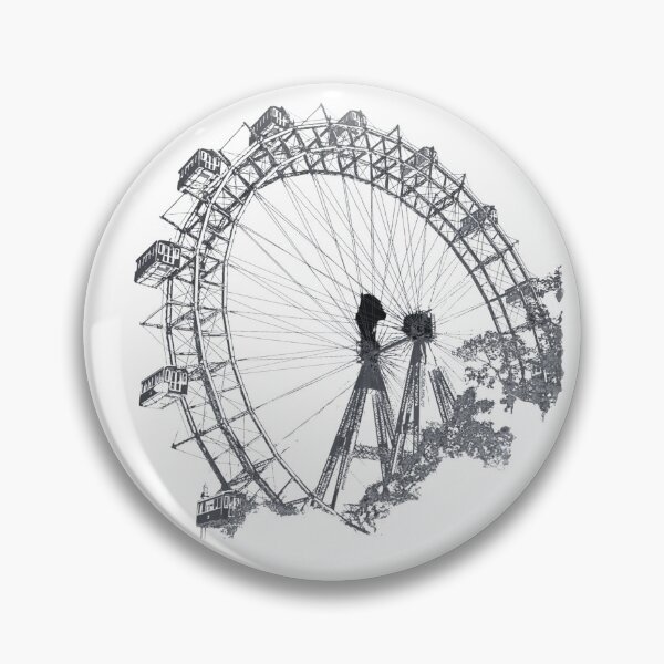 Item preview, Vienna Ferris Wheel in Prater, landmark of Vienna, Austria designed and sold by karlsageder.