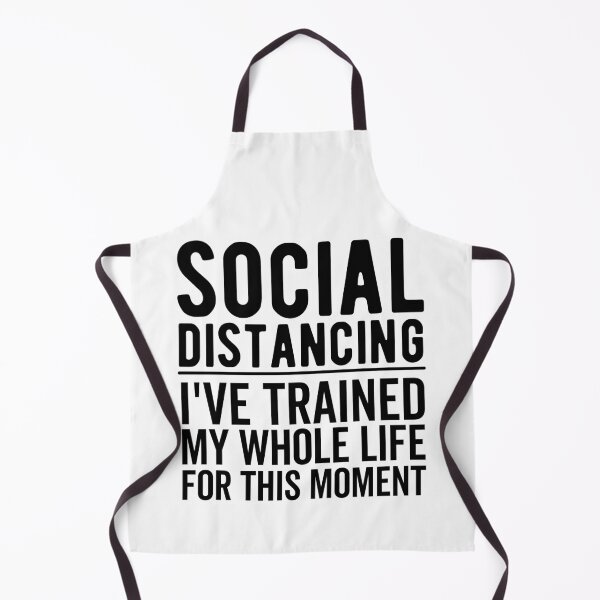 Item preview, Social Distancing Introvert Funny Quote designed and sold by Limatees.