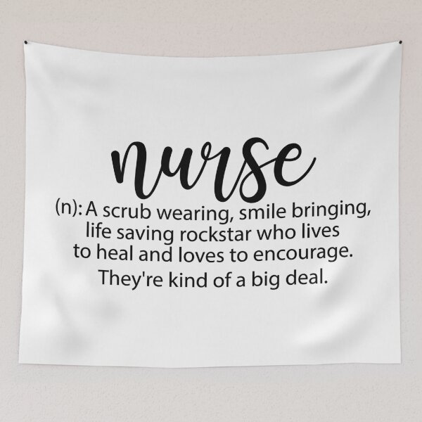 Item preview, Nurse Definition - funny/inspirational nurse gift (black) designed and sold by PickaSticka.