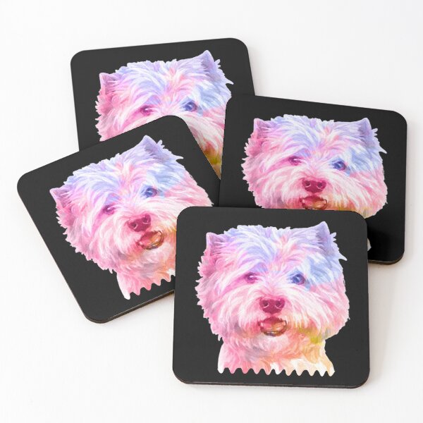 Item preview, Lindo West Highland Terrier Perro Amante Retrato Acuarela designed and sold by alaechamlal.