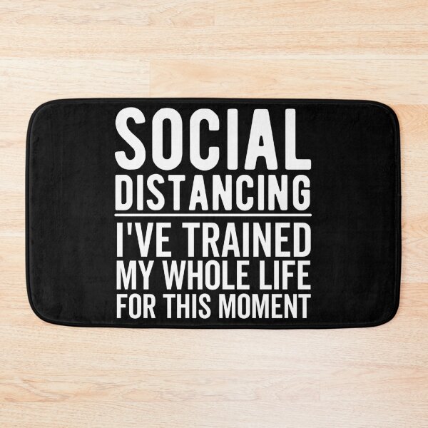 Item preview, Cita divertida introvertida de distanciamiento social designed and sold by Limatees.