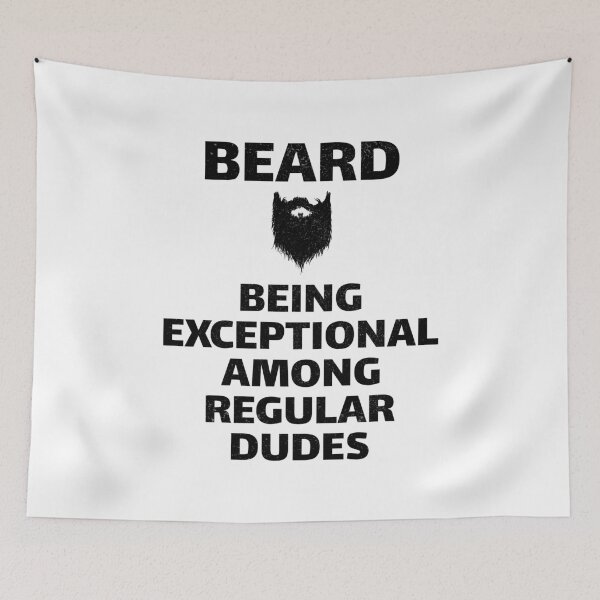 Item preview, Beard Bearded Funny Sayings Humour designed and sold by CuteDesigns1.