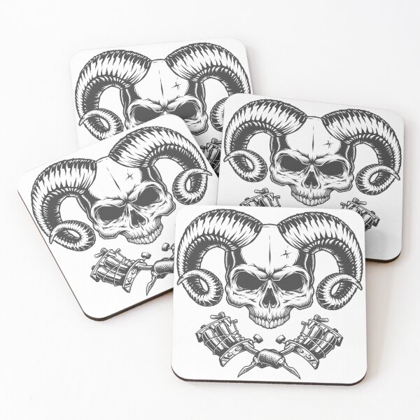 Item preview, Scary demon skull without jaw - Art Work designed and sold by GojoSenko.