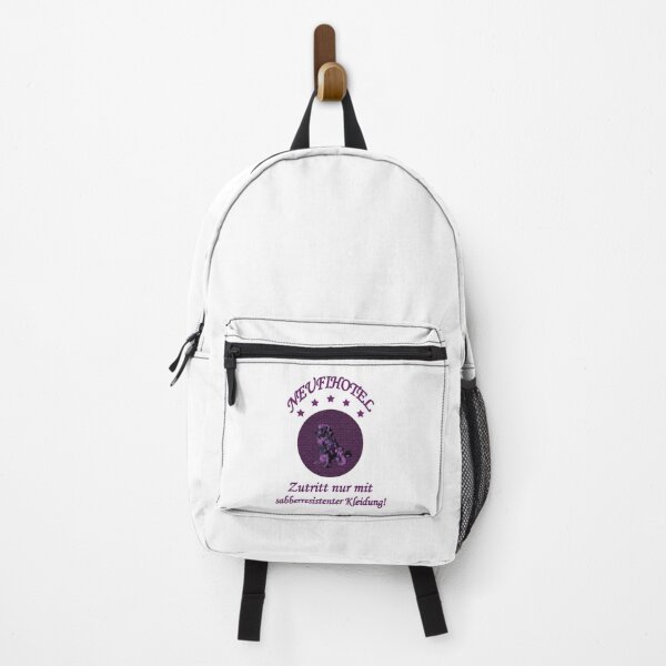 Item preview, Newfoundland dog purple Neufihotel drooling designed and sold by Moonyflower.