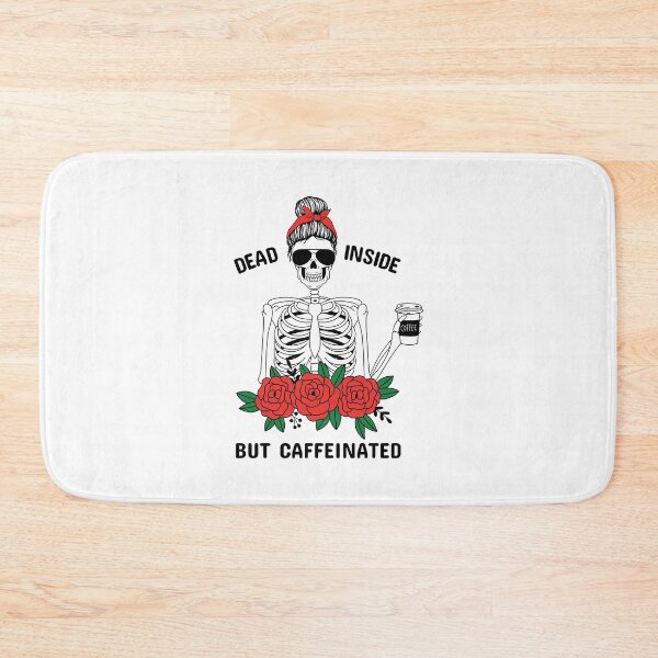 Item preview, Dead Inside But Caffeinated. Coffee lovers. Halloween designed and sold by IrinaOstapenko.