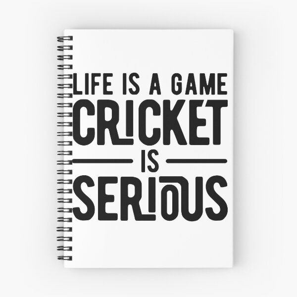 Item preview, life is a game cricket is serious designed and sold by Limatees.