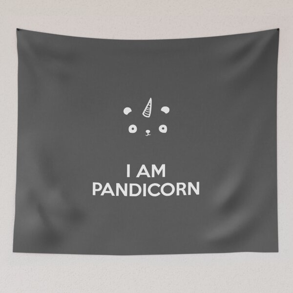 Item preview, I Am PandiCorn - White Logo Design designed and sold by 108dragons.