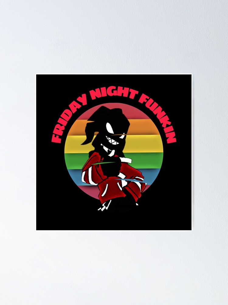 Alternate view of Friday Night Funkin agoti the best characters Unique fnf Poster