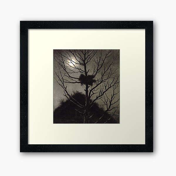 Desolation Theodor Kittelsen Framed Art Print