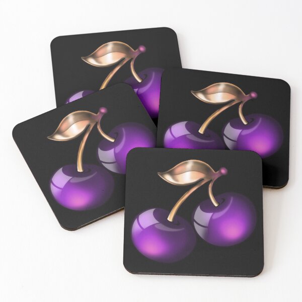 Item preview, Glossy Cherries Violets designed and sold by GlaDyxies.