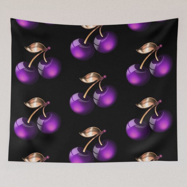 Item preview, Glossy Cherries Violets designed and sold by GlaDyxies.